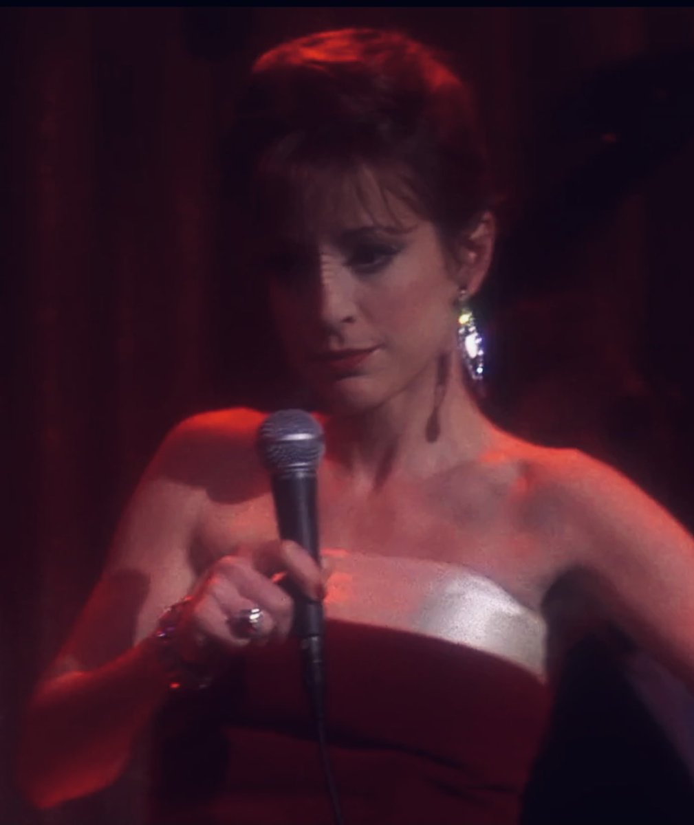 NanaVisitor's tweet photo. I may not have the dress, the earrings or the nose wrinkles, but ⁦@FedCon⁩ next week, I will still have the boys of The Rat Pack to help me sizzle out FEVER.
 I CANT WAIT TO SEE YOU ALL!! https://t.co/WW6lQFUAPy