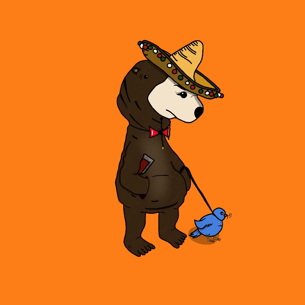 MetamorphMoses's tweet photo. On a sunny day, Moses likes to go on a little walk with his friend Bert. What about you?! 🐻‍❄️  #nfts #nft #nftart
#nftcommunity #nftcollector #nftartist #art #ethereum
#opensea
#nftcollectors #openseanft
#nftproject #metamorphmoses
#openseanft #positivity #love #culture #cultural https://t.co/pMLbWV5LZy