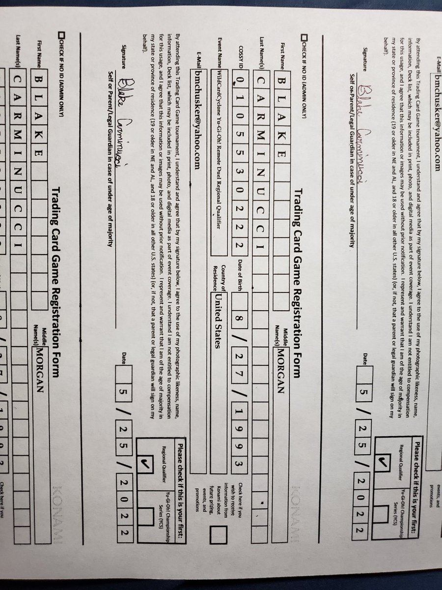 BillLockAy's tweet image. I'm fulfilling a childhood dream of mine to enter a Yugioh Tournament!