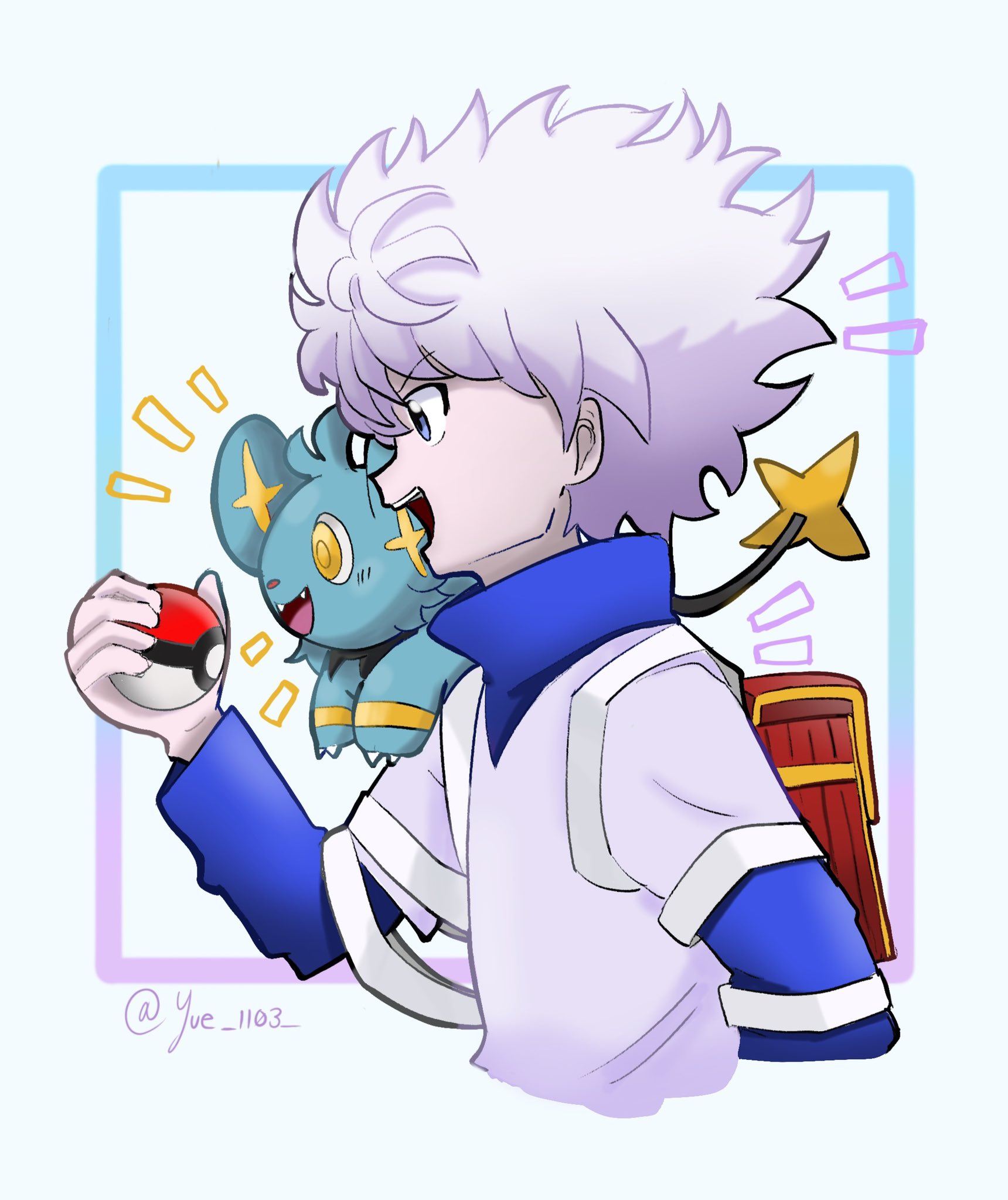 ユエ L Yue Hunter X Hunter And Pokemon I Really Hope That Togashi Is Continuing The Manga I Miss Killua So Much But I Also Wanna Now About Kurapika