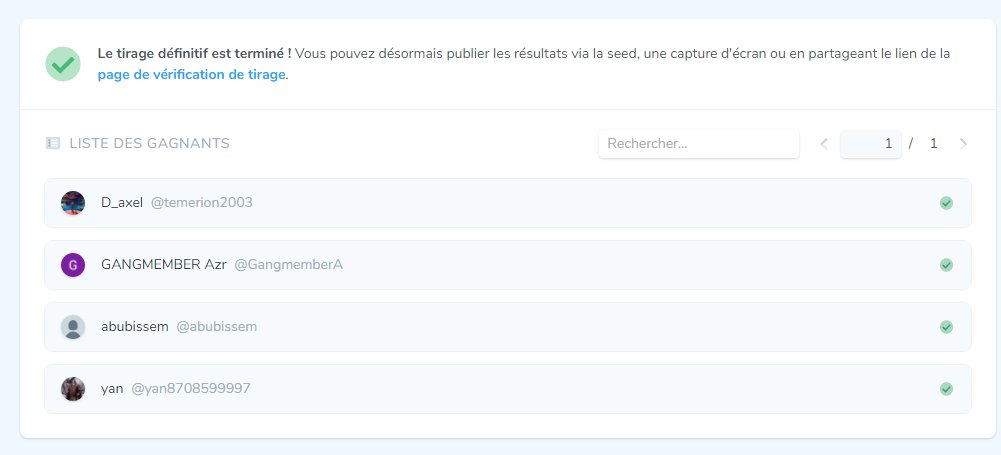 ElysionGmod's tweet photo. Bravo à vous !

Faites un ticket sur le discord  support pour vous lots : https://t.co/Xa8xOn8n3A https://t.co/7ORTe3IMdW