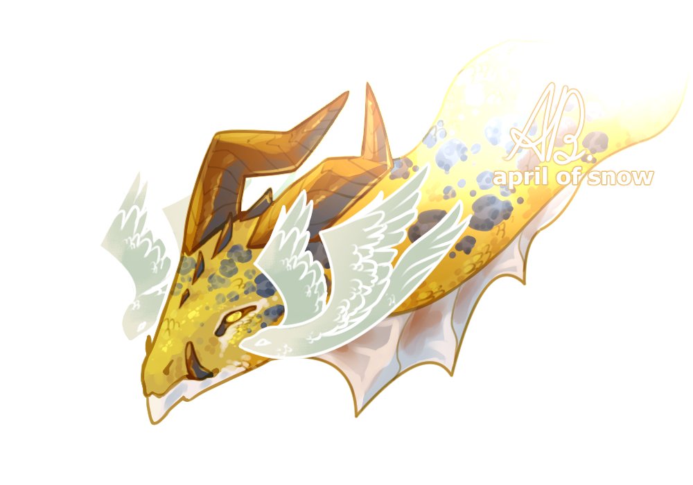 aprilofsnow's tweet photo. #frfanart #guardian #digitalart #art #dragon 
Drew Divine for the wonderful Fayo as part of a Draw the Dragon Above You thread :D https://t.co/d4Howcq57f