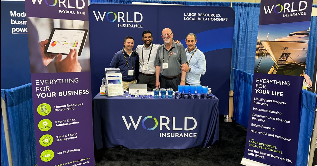 To say we are excited to be at the #NewJerseyApartmentAssociation #Conference and Expo this week is an understatement. The #realestate market is our largest industry, and #NewJersey is our largest market. 
Pictured: Seth Hirschhorn, Kishan Alexander, Bill Redmond, Steven Tessler.