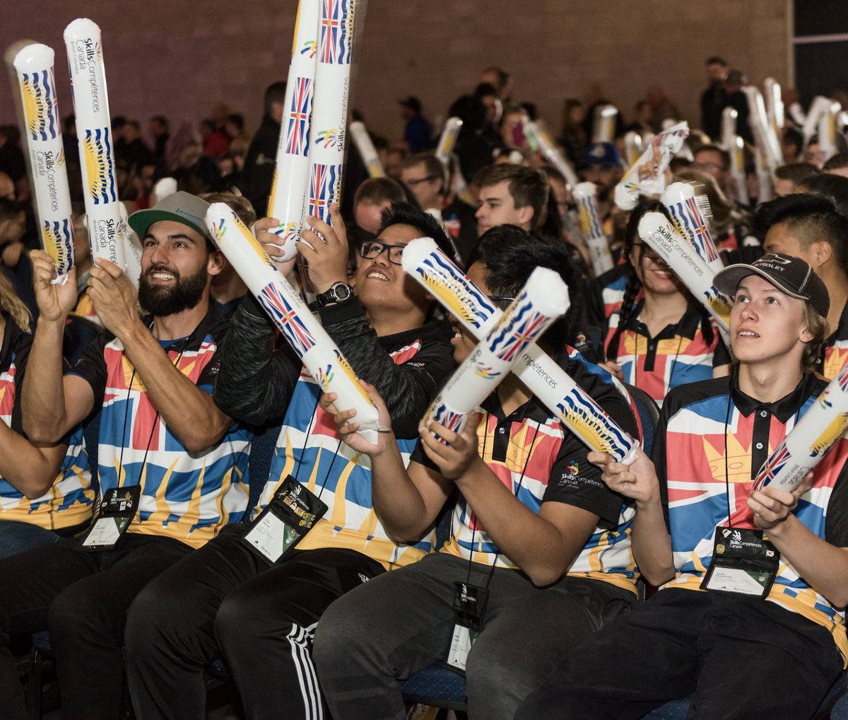 Skills_Canada's tweet photo. We are so excited to launch our first in-person national competition since 2019 today in Vancouver!.  

Watch the live stream of the opening ceremony at 7 pm PDT here: https://t.co/qSZv9tyw8E  #SCNC2022 https://t.co/05D0kzu7Eh