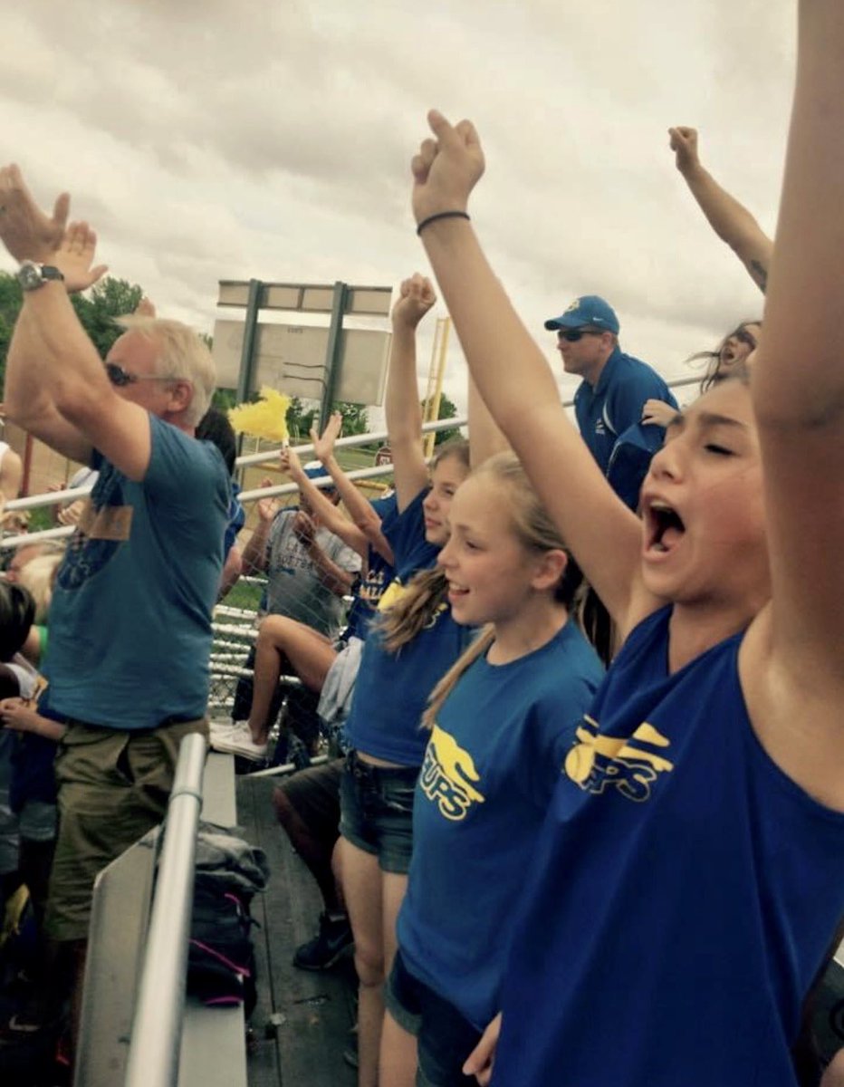 HoundsSB's tweet photo. Tonight’s game is 7 years in the making as seniors @EOhrvall and @ky11cunningham move from the stands (below watching the Hounds in 2015 win a sectional title) to the field tonight as the Hounds vie for another sectional title. #builtforthismoment 
#surviveandadvance https://t.co/WCgwRuYtZ0
