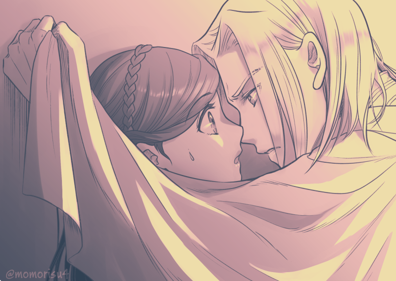 momorisu4's tweet photo. #フェルマイ壁ドンキス祭り

なにがどうなって初ちゅーになるのかさっぱりだよ！
故にキスまで辿り着かず……。でも一応タグ付けとく。 https://t.co/buDImd7Ddx