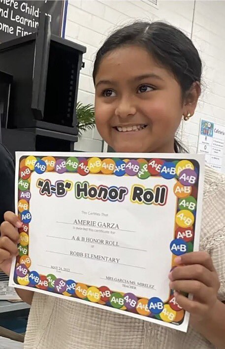 Agt00Soul's tweet photo. Amerie Jo Garza, 10
She was killed in her Texas school hours after this photo was taken.
@ChrisMurphyCT @SenSchumer @tedcruz @Sen_JoeManchin @GregAbbott_TX https://t.co/aNYfYbhYM4