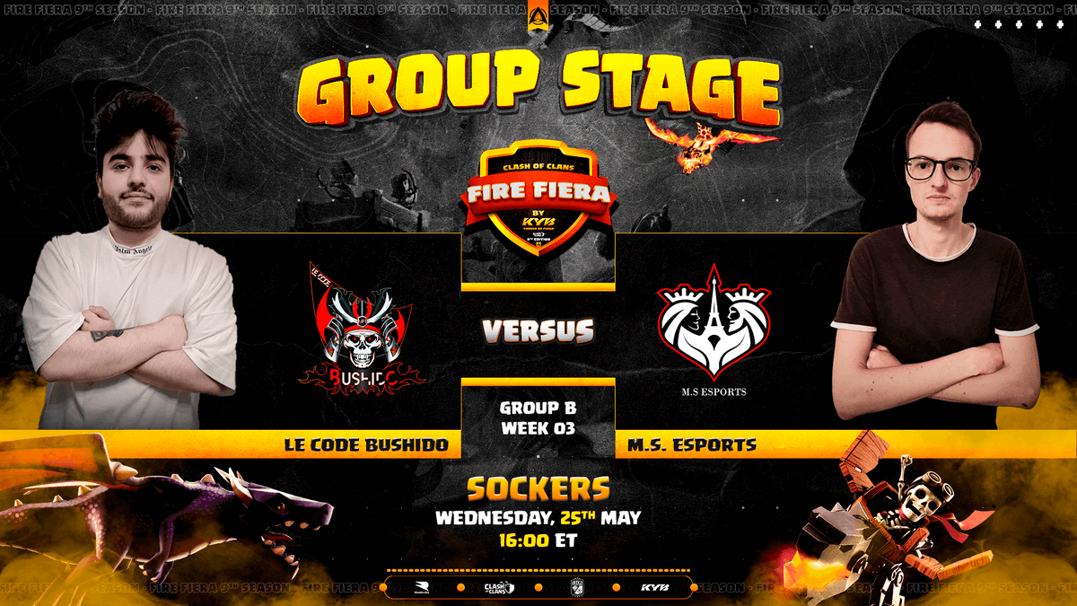 Sockers_'s tweet photo. 🔴LIVE
YT📺https://t.co/m4V8M8UCSG
Tw📺https://t.co/AWEBR5MQkU
@FireFiera super
@MS_EsportsCOC 🆚 @LeCodeBushido
Seguimos con @FrenchCup
🗣️🎙 @Sockers_ ☔
Semifinal
@SpaceStationCOC 🆚 #failtime
RT🔄 https://t.co/DAHiIyjYzf