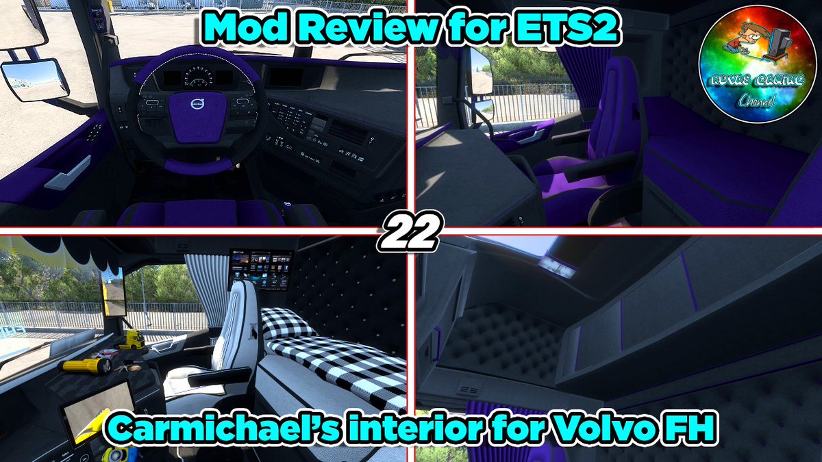 GamingRuvas's tweet image. Euro Truck Simulator 2 - Carmichael’s Luxurious interior for Volvo FH 2012 review

Go check it out on my channel.
youtu.be/FWeqavwjtoY

#ruvasgamingchannel #eurotrucksimulator2 #ets2 #ets2mods #eurotrucksimulator2mods #BestCommunityEver @SCSsoftware