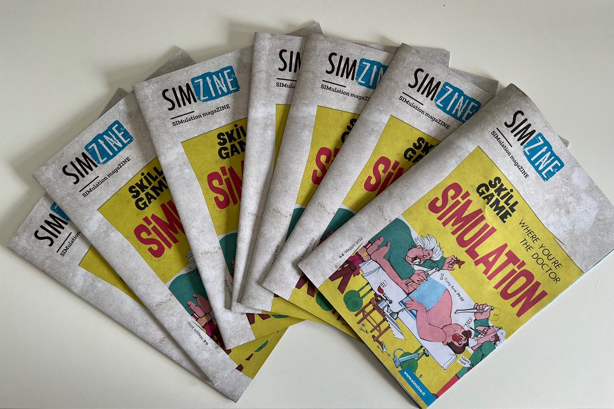 simzinenews's tweet photo. Pss… È uscito il nuovo numero di Simzine!
Non perdertelo sul sito https://t.co/j9t15SisCU !
#simzine #simzine22 #Simulazione #magazine #25maggio #numero4 https://t.co/HEFfHBZmLA