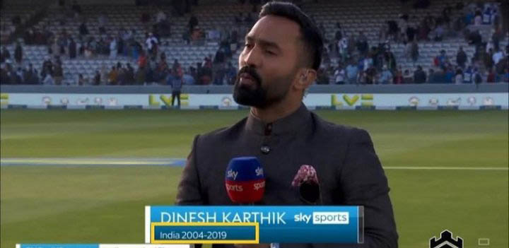 DisasterMuhit's tweet photo. @DineshKarthik From finished to finisher ✅ https://t.co/vi4z7spnmI