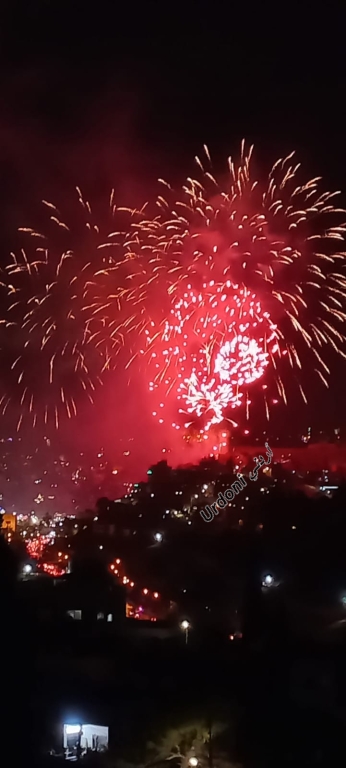 Urdoni's tweet photo. إطلاق ألعاب نارية احتفالا بعيد الاستقلال
#عيد_الاستقلال_76 #Independence76 #استقلال_الأردن #أردني #Urdoni https://t.co/PyYfQtXOg4