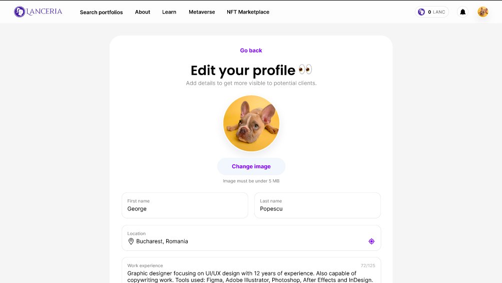 lancerialabs's tweet photo. More and more features were added to our platform and things are looking great right now! MVP is around the corner! Today, we talk about Portfolio’s verification. https://t.co/CxlpWmuD9v