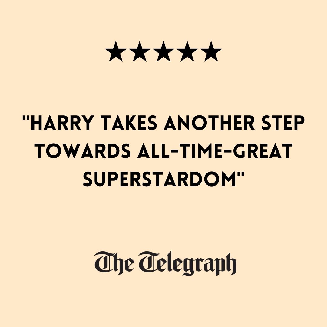 DawBell's tweet photo. Some fantastic reviews of 'Harry's House' - One Night Only In London! 👏⭐️ https://t.co/owEduBTnQ9