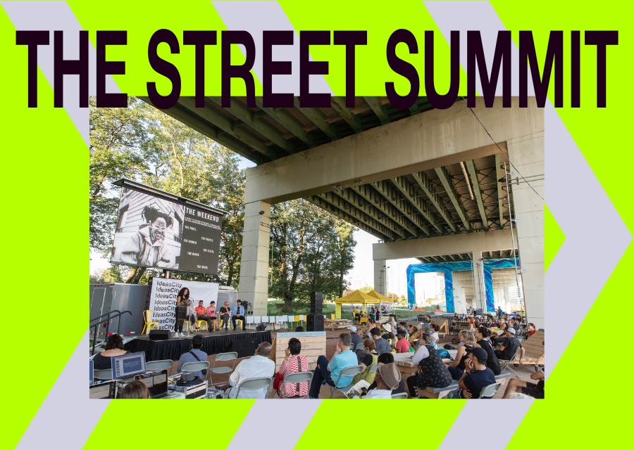 Starting May 26 #MeetTheStreet
<a href="/thebentway/">The Bentway</a> All ages! All free! The Bentway’s summer of public
art, featuring installations, performance, and interchange runs until August 21. Key workshops and events
are already filling up – save your spot at thebentway.ca/street