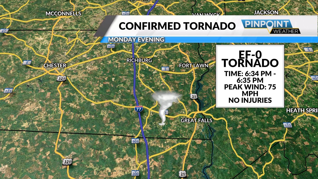 Tara Lane on Twitter "CONFIRMED TORNADO NWSGSP confirms an EF0