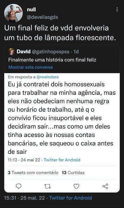 E eu seguia esse escroto. 🙄 https://t.co/y7VieqiOsc