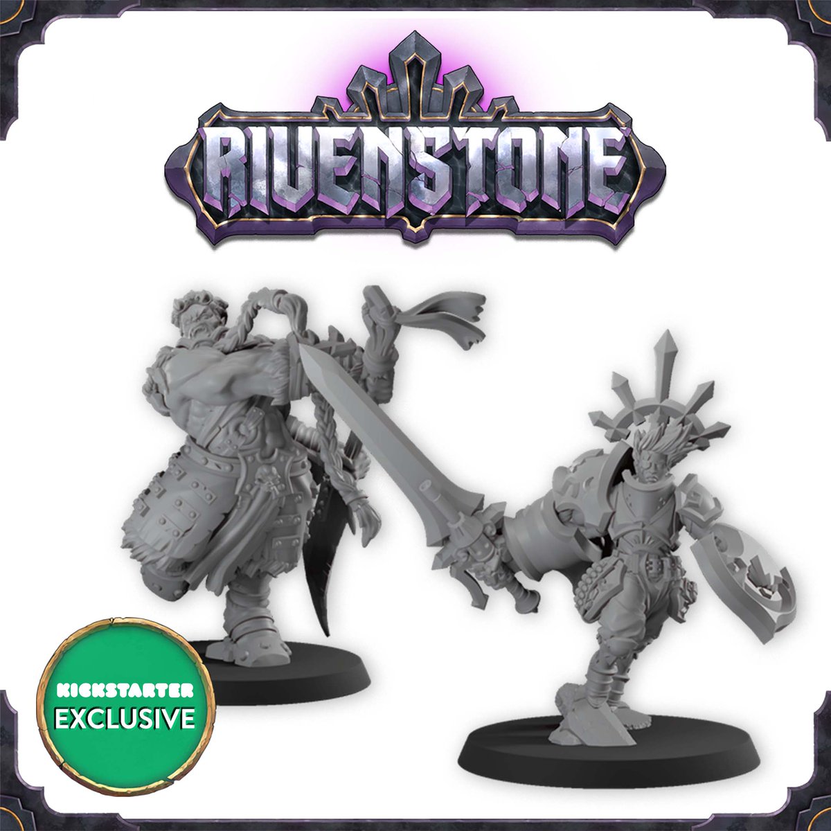 🎁 All starter boxes ordered via pledges will receive a FREE alternate sculpt hero exclusive to this campaign ($15 value). Don't miss your chance; these sculpts will never be sold again! Follow the link to check them out: kickstarter.com/projects/bamdu… #wargaming #wargame #warhammer