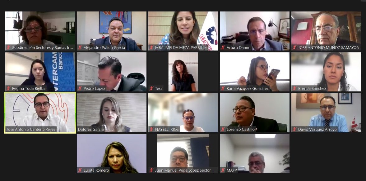 AlexPulidoG's tweet photo. Arrancaron las #CANACINTRASESSIONS, con la primera 💲💲💲 #CashTalks, organizada por @ImpParrilla.
Dio la bienvenida el Presidente @JACentenoR; escuchamos a @ArturoDammArnal de la @UPMexico y Dolores García de @IntercamBanco.
Avanzamos en @CANACINTRAMex con #VisióndeFuturo.✅ https://t.co/49W8Hh4mfG