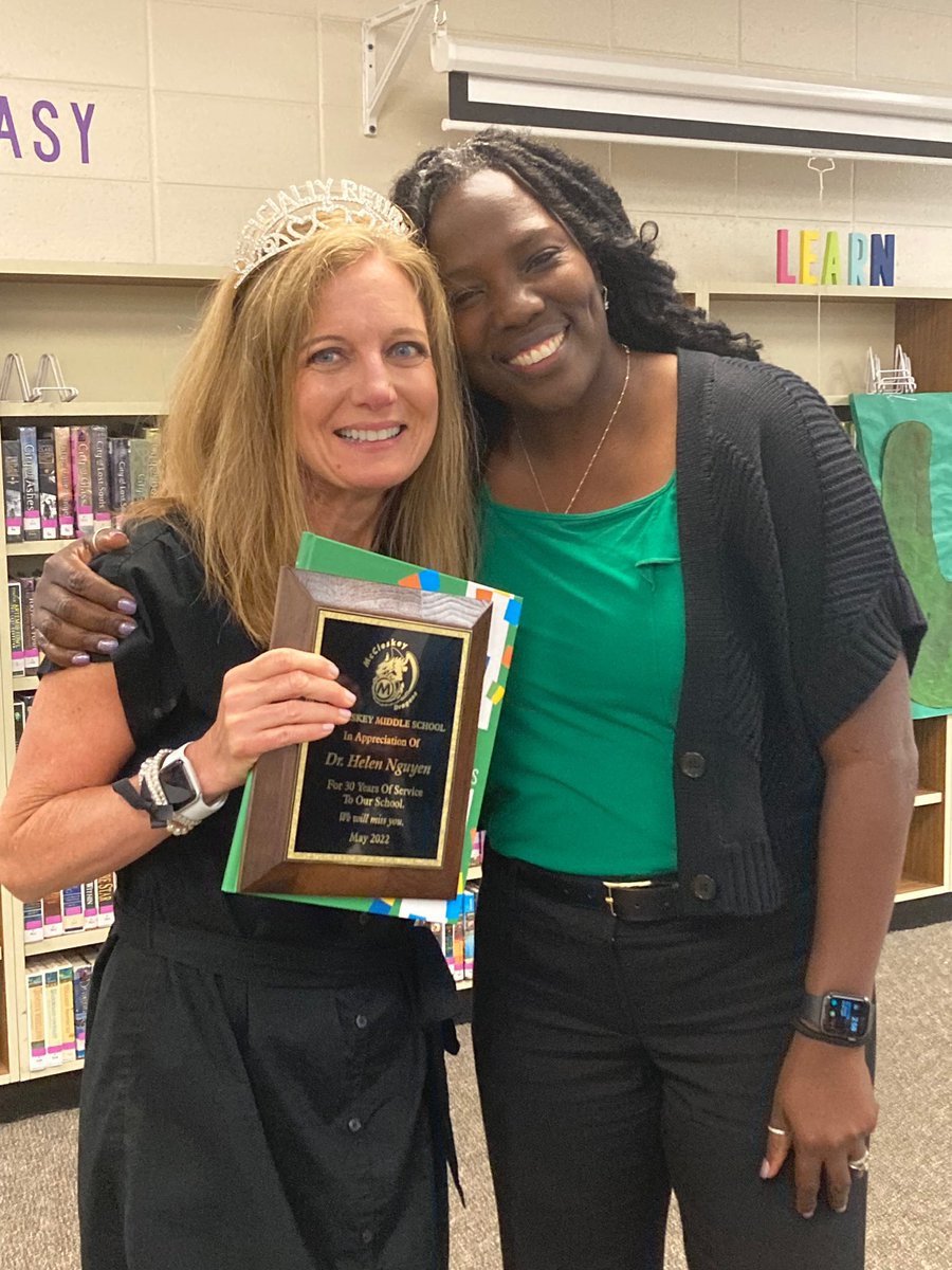McCleskey_MS's tweet photo. Thank you Dr. Nguyen for your 30 years of service to @CobbSchools and McCleskey students ♥️ https://t.co/Wv2zt2JvOZ