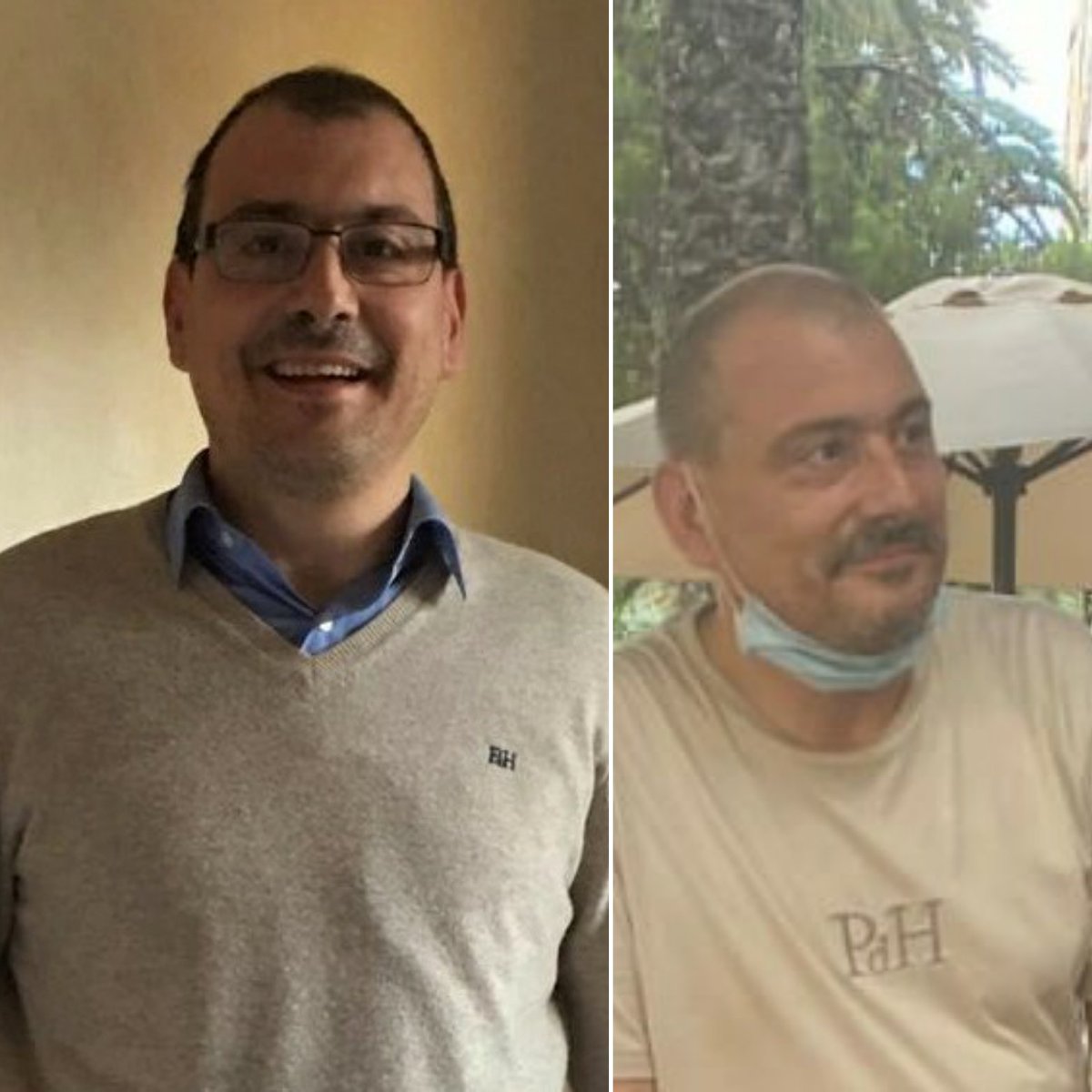 DESAPARECIDO EN VALENCIA 15 MAYO 2022 SOBRE 18H. NECESITA MEDICACIÓN PSIQUIÁTRICA.
Lo conozco desde niño y hemos crecido juntos hasta q me vine a BCN.
Se llama Carlos.
Altura:179 cm
Masa corporal: 89 kg
Complexión atlética pero gruesa, con tripa no muy prominente (sigue)