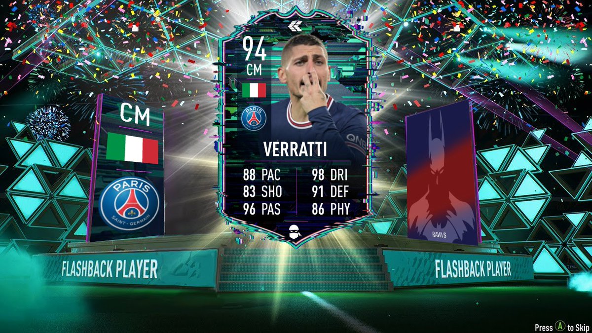 rawvsfifa's tweet photo. Verrati will come in the next few days with a Flashback card.
Everyone will do this SBC right?
#rawvsfifa #no1detective #fifa #fifa22 #fut22 #fifabrasil #ultimateteam #fifasbc #tots #fifatotw #weekendleague #futchampions #ligue1 #psg https://t.co/Y8KkB1kuMD