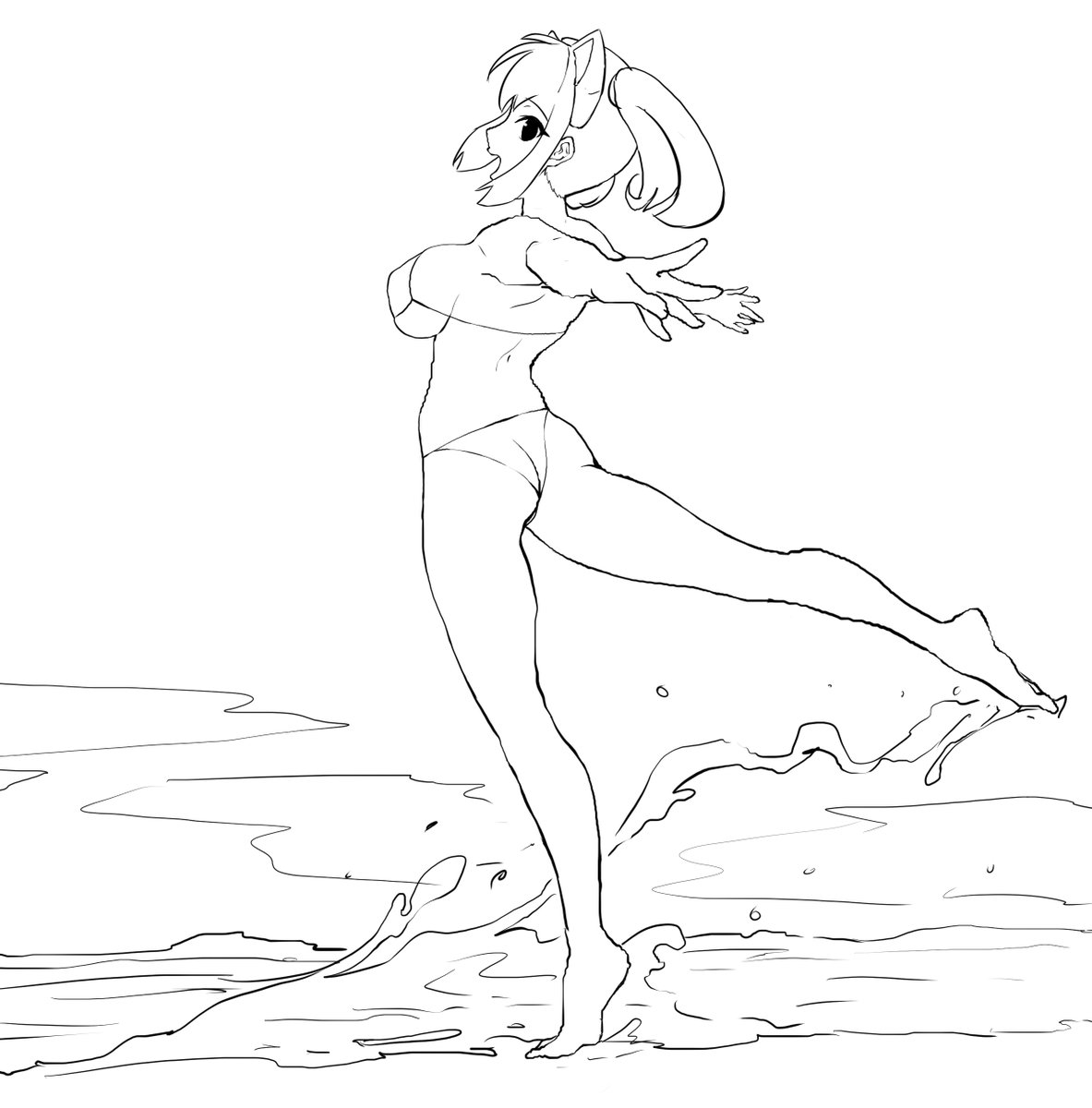 単純な興味と面白さの用途で描く場合が多い。 興味と面白さだけで終わらせれば絵が楽しいからだ。 これを職業として持っている人たちはすごいよ。 