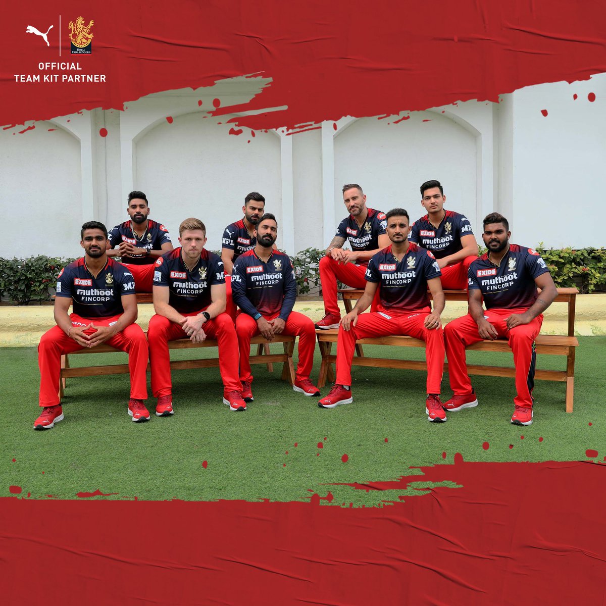 pumacricket's tweet photo. Prowling into the next playoff 🐈‍⬛😎

@imVkohli @HarshalPatel23 @AnujRawat_1755 @Wanindu49 @faf1307 @mahipallomror36 @mdsirajofficial @david_willey @DineshKarthik @RCBTweets 

#PUMAxRCB #LSGvRCB #PaintItRed #RCBVSLSG https://t.co/tkVJxd83Je