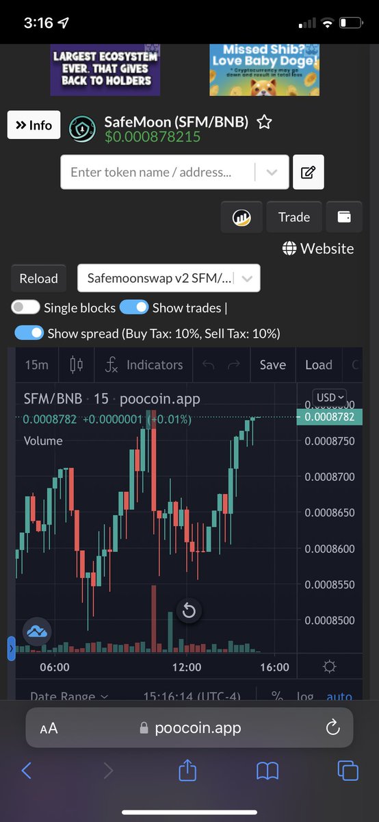 ChrisHarrisADG's tweet photo. All I see is 🆙 #SAFEMOON #SAFEMOONARMY We drop a 0 soon. https://t.co/EXzxNyKUiz