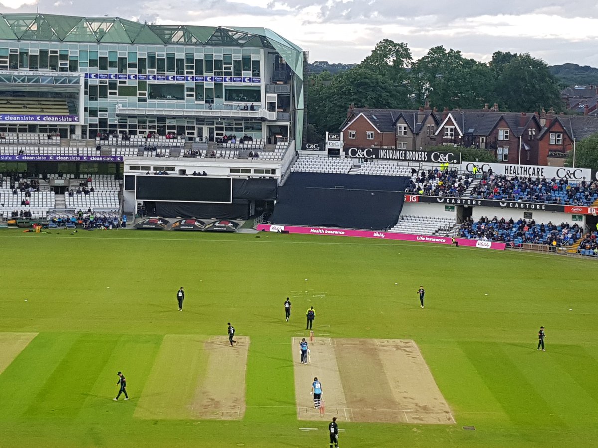 Not a bad view to watch our favourite cricket team #OneRose