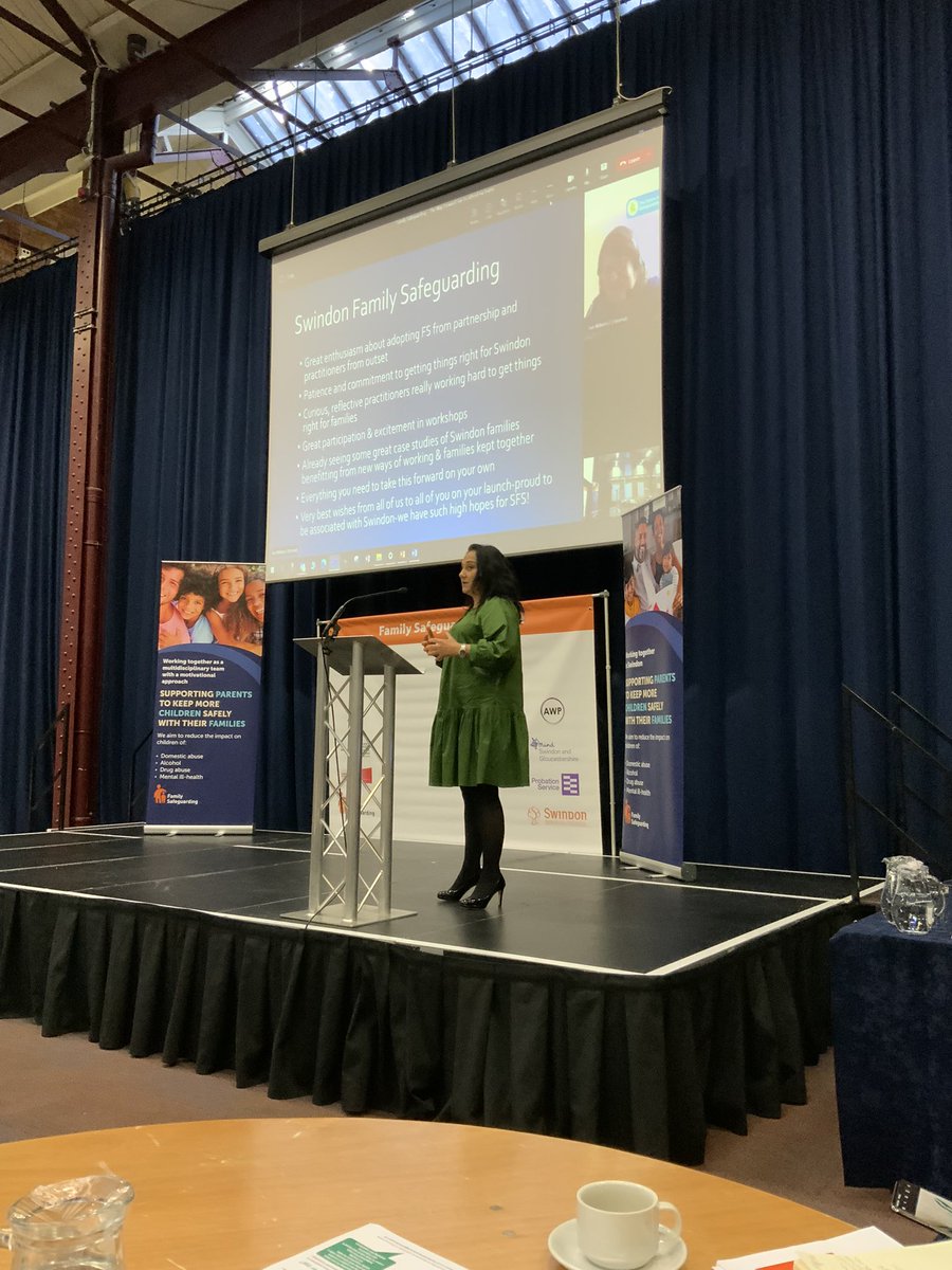 tallison63's tweet photo. A fabulous day at Swindon Borough Council celebrating the launch of the Family Safeguarding Model. https://t.co/7G9tYXjRro