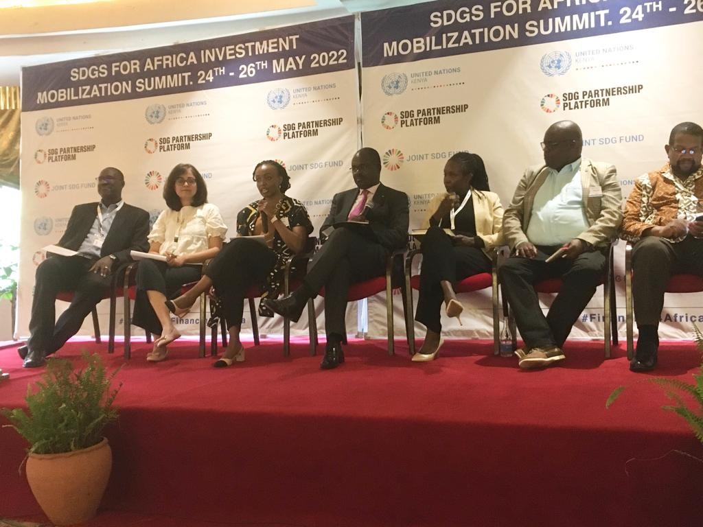 Ceo_SocEnt_KE's tweet photo. At #sdgaims, @UNKENYA, #JointSDGFunds today. Gave my insights this afternoon on #Impactinvesting, #SDGs, #SocInn, #SocEntPolicyKenya, #ImpactRevolution, #SocEnt, and the triple helix #riskreturnimpact. #UNPRI, @theGIIN, @GSGimpinv, @_SEWF, #SEWF2022, @SWJacksonUN, @UnKenya https://t.co/LITjcHSPXE