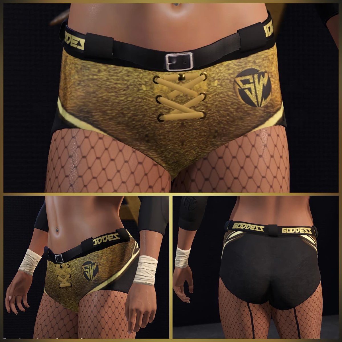 SonyaWilson2k's tweet photo. Attire reveal
#TheUnexpected #HistoryMaker 
#TheGoddessWillRiseAgain
#Queendom #FanAccount #CawModel #DarkSpirit #SonyaFreakinWilson 
#SonyaWilson2k #AllAboutUs #CawLife #HateMeNow #TheGoddessWillRise #TheGoddessofProWrestling #WWE2K22 https://t.co/SEtbgztXLa