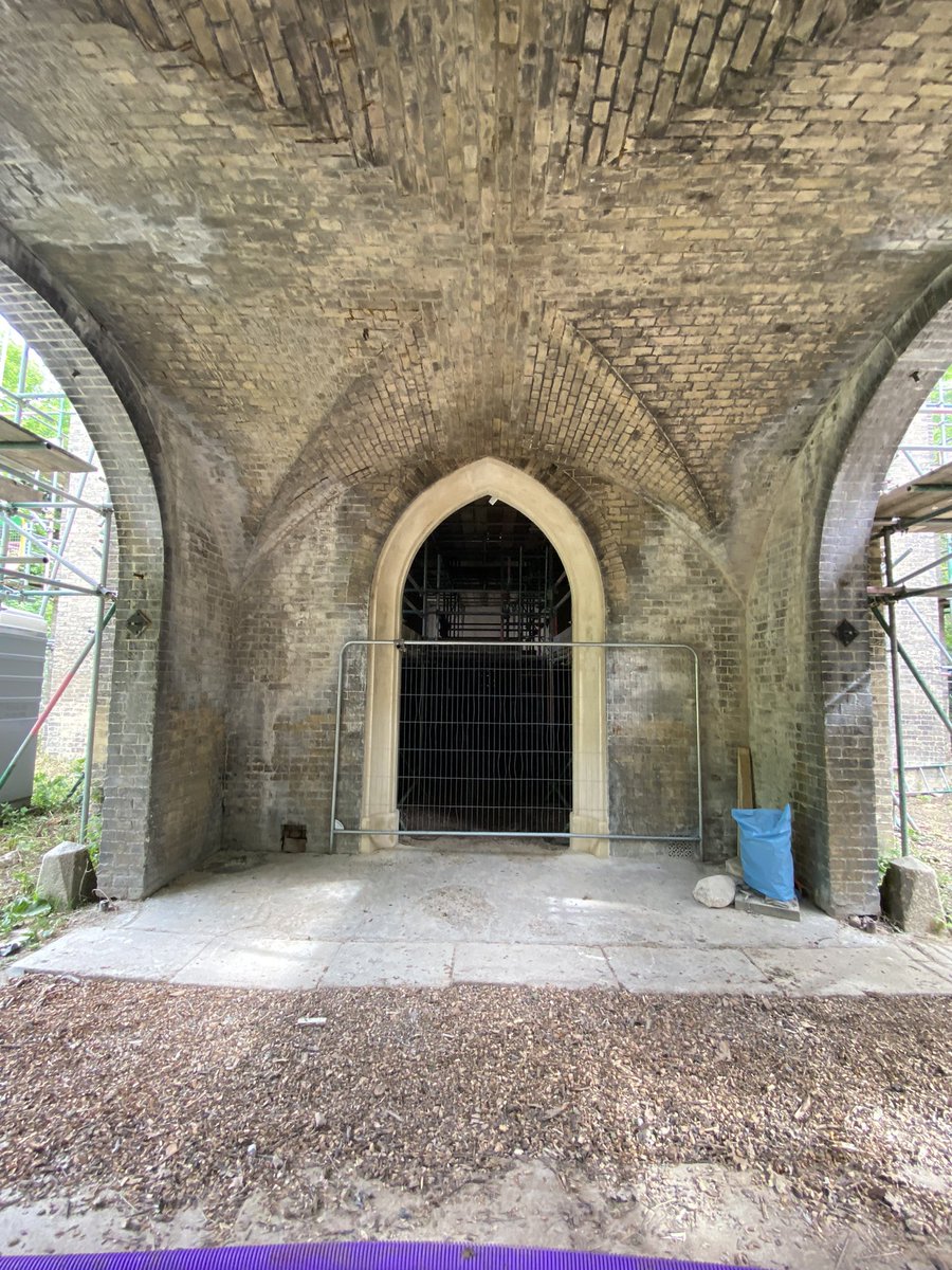 Kaner Olette (@kanerolette_arc) on Twitter photo Inspecting the excellent stone repair works at Abney Park Cemetery today funded by <a href="/HeritageFundUK/">The National Lottery Heritage Fund</a> Inspecting the excellent stone repair works at Abney Park Cemetery today funded by <a href="/HeritageFundUK/">The National Lottery Heritage Fund</a>