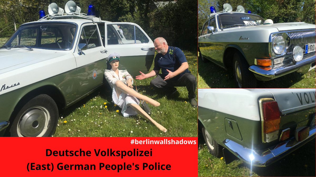 KungFuCoach's tweet photo. Here I am having some fun with the East German police lady.
Read all: https://t.co/wzxVBcMcza
My first Cold War short stories book.
Go to: 👉 https://t.co/hxVbXocooJ
#berlinwallshadows #eastgermany #coldwar #volkspolizei #gaz #wolga #gazvolga #oldtimer #sovietcar https://t.co/Dj3B6HA1pZ