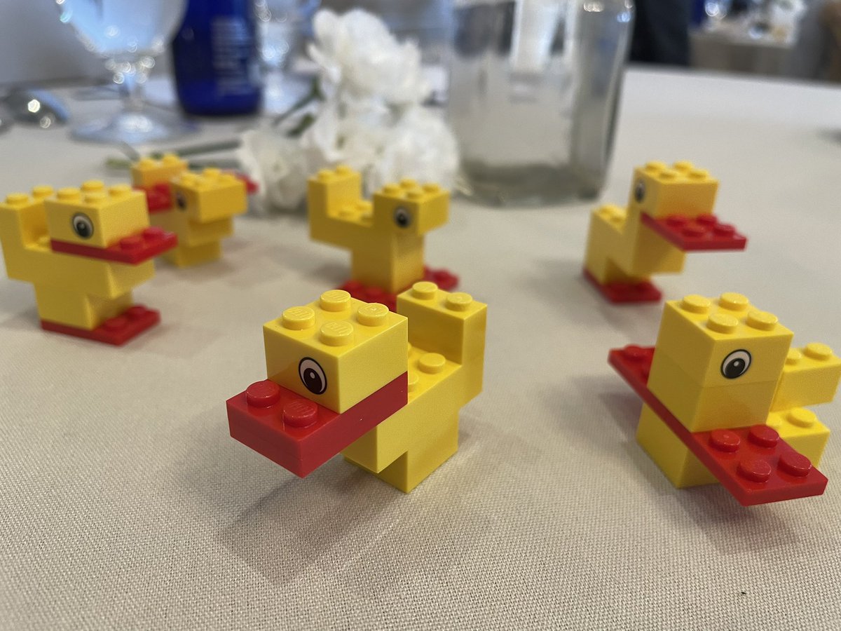 stephfrancoeur's tweet photo. Today I made #LEGO ducks at work. #winning #orstedus #gocleanenergy #jerseyshore #teamorsted https://t.co/XIlhBfxc03