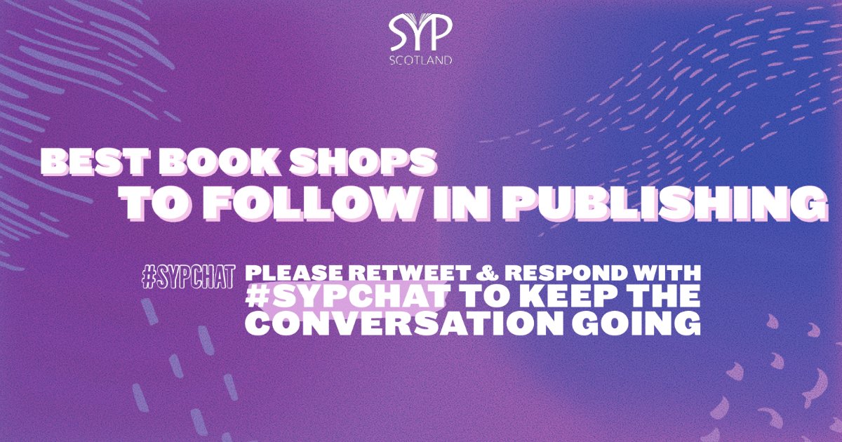 SYPScotland's tweet photo. Walking into a lovely book shop is a sensory delight! Do you have any favourite book shops? Join this thread to give all your recommendations and ask all the questions you have!
#SYPChat https://t.co/sJ6k1gR13W
