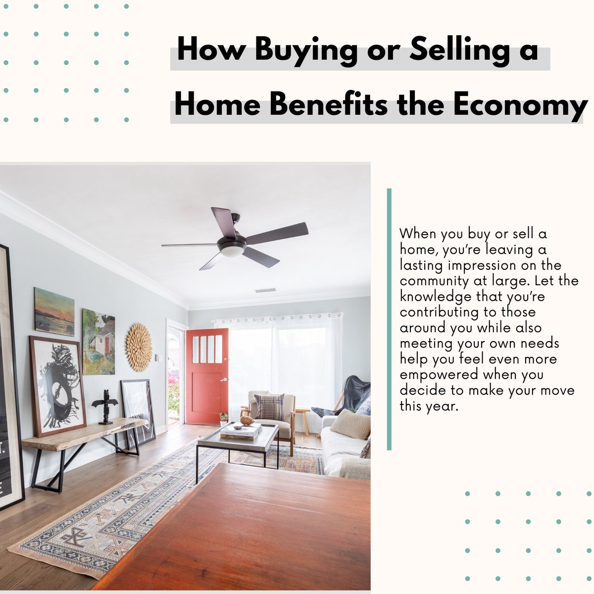 TrevProperties's tweet photo. Homebuyers and sellers are economic drivers in their community and beyond. Let’s connect so you have a trusted real estate advisor on your side if you’re ready to get started. It won’t just change your life; it’ll make a powerful impact on your entire community. https://t.co/kwsa6Su8MR