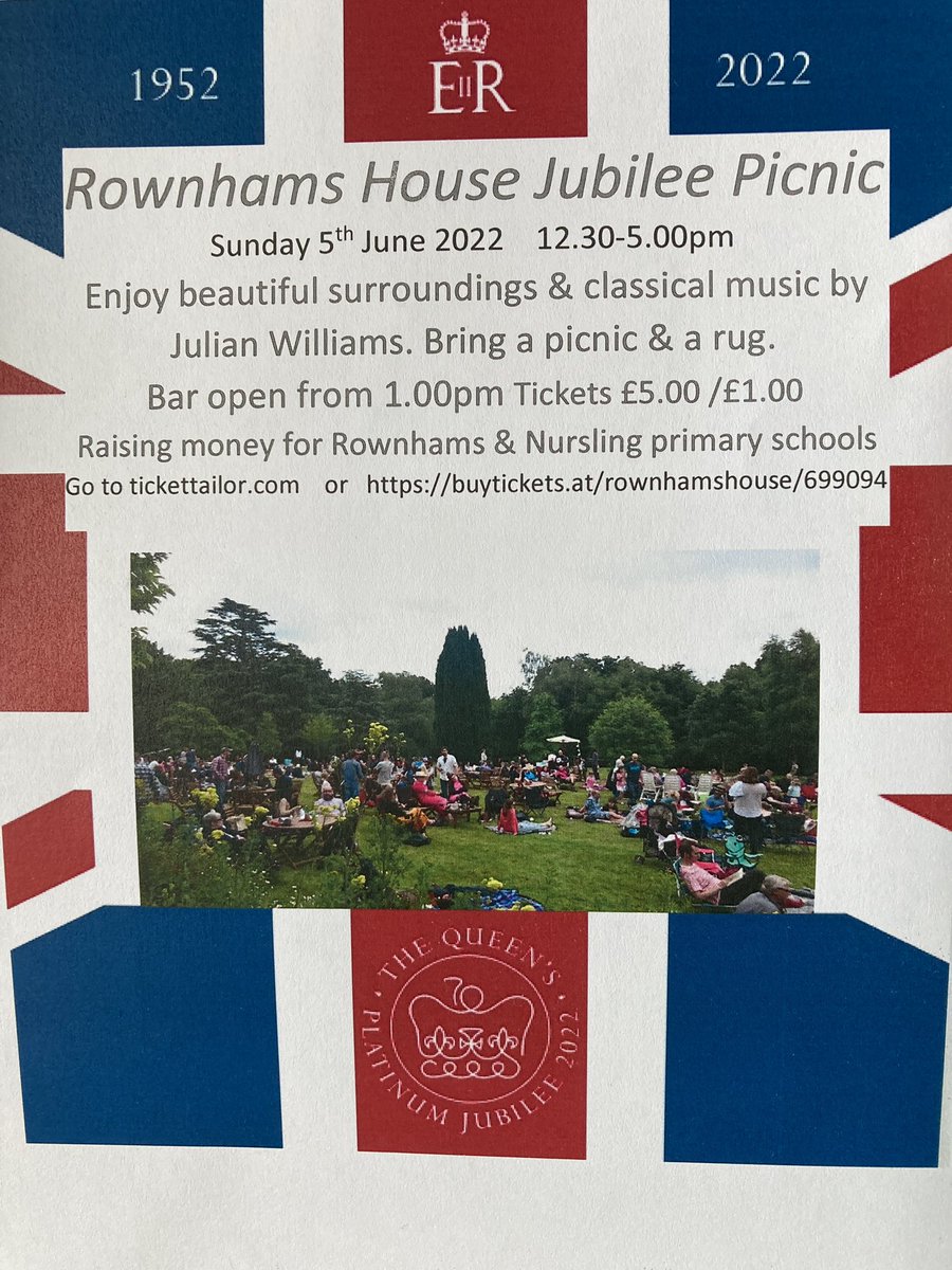 rownhamshouse's tweet photo. Last few days to by your picnic tickets https://t.co/qhKIhbwGV6