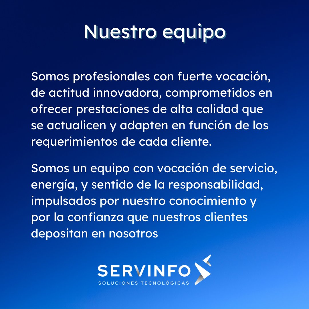 ServinfoUruguay's tweet photo. Contamos con un equipo en constante crecimiento año a año para poder abarcar más organizaciones y darle a nuestros clientes el mejor servicio.

¿Te gustaría obtener más información?

Entra en contacto con nosotros:
📲 2900 8192
📧 info@servinfo.com.uy
🌐 https://t.co/98eAnM9UhY https://t.co/b5n3gBXuu9