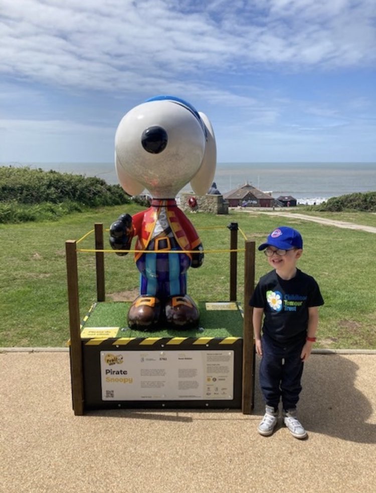 Congratulations to one of our amazing students who raised £170 for the Childhood Tumour Trust, which supports children with Neurofibromatosis (NF1). Originally meaning to walk 5k, he walked 18km across the weekend,visiting 106 Snoopy statues! Well done Alfred! We are very proud!