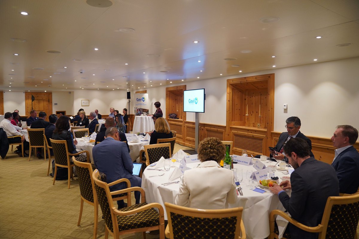 DrSethBerkley's tweet photo. This morning @Gavi brought together ministers and private sector leaders at #wef22 for an event focused on how the private sector can help us to catalyze global #vaccinequity. Here are a few of my key takeaways: https://t.co/DWVvcUj2y4