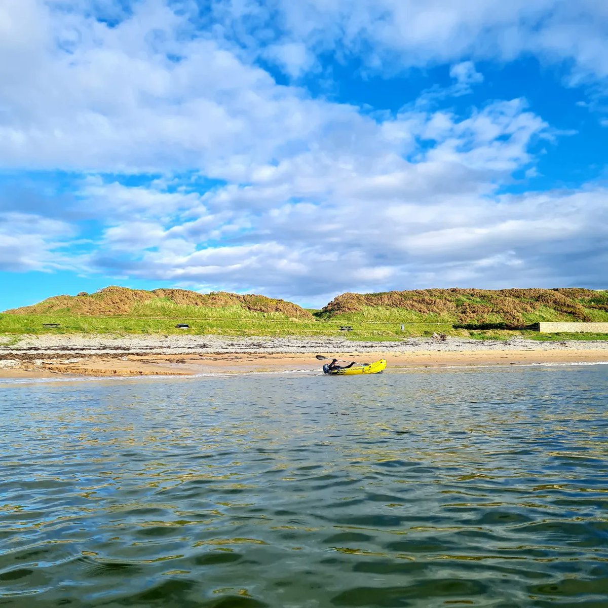 DeborahFarquhar's tweet photo. The level of my Happy Place has risen slightly! #Kayak #feelgood #Moray #Strathlene https://t.co/mU73yO8EOs