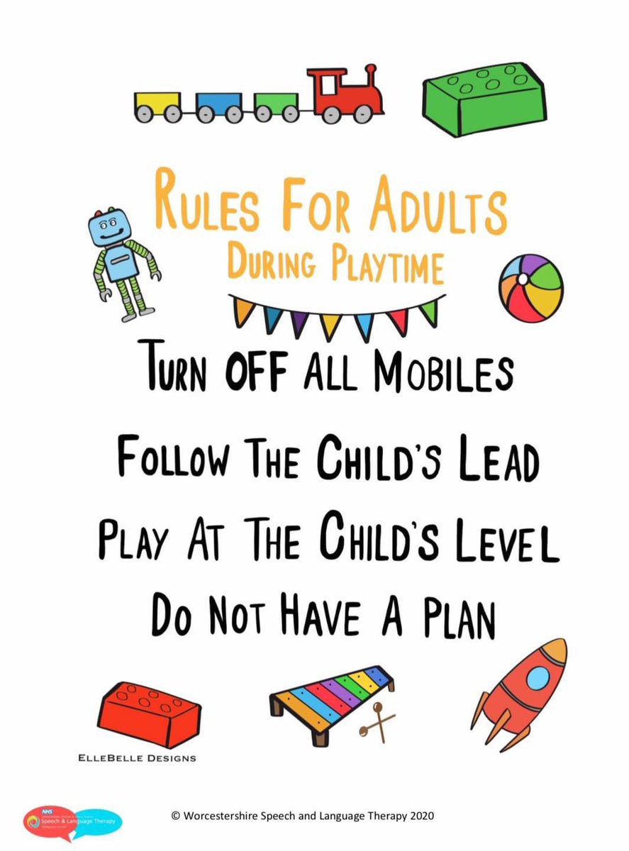 SLT_Worcs's tweet photo. To go with our tip of the week: ways to let your child lead play 💬☺️ #play #SLCN #sltworcstip 

@sar_smith @MegD121 @JacquiWoodcock @vixthespeechie @fionatotney @Charlotte16SLT @HMcCone_SLT @dharford79 👍🏼🌈💙 

Find our resources: https://t.co/2I6bq3oInO https://t.co/JEpKBUgP6s