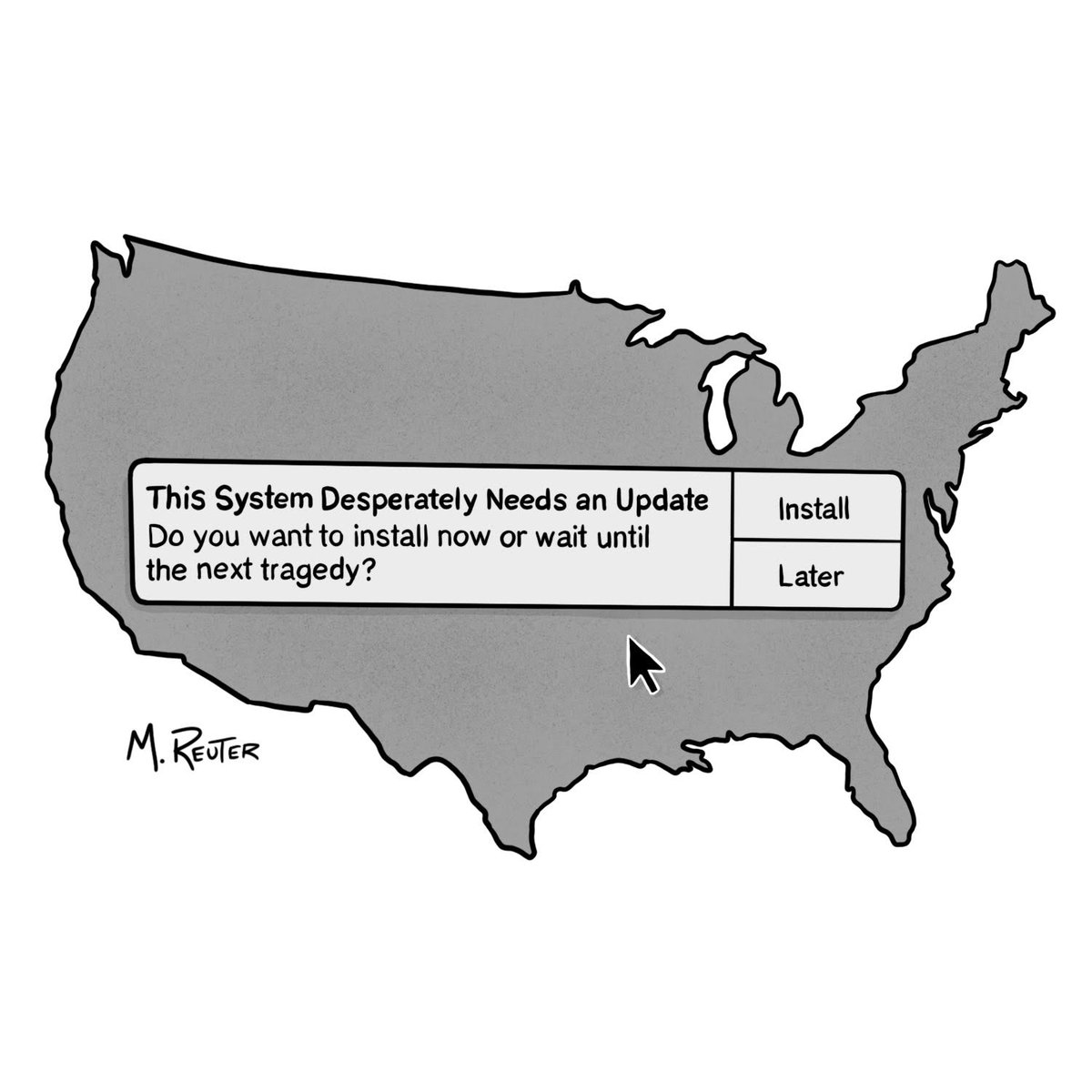 NewYorker's tweet photo. A cartoon by Matt Reuter. #NewYorkerCartoons https://t.co/yp9PKaXkO0