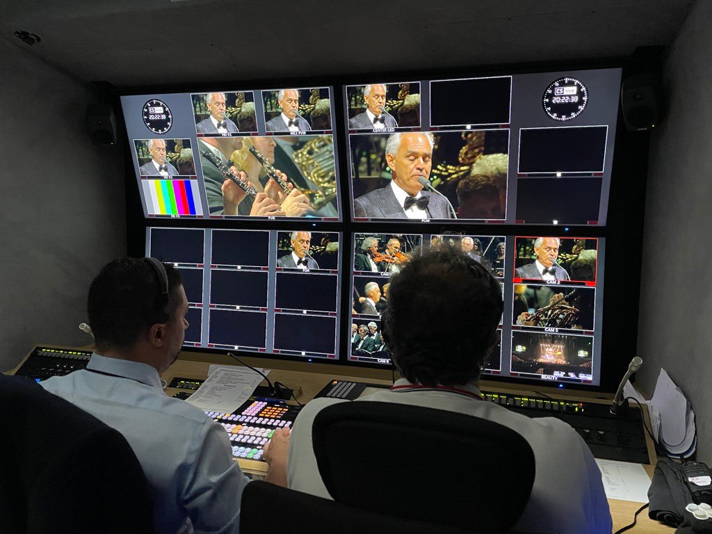 production_o2tv's tweet photo. Last week in the #o2arena Prague
🎤 Andrea Bocelli
🥊 OKTAGON underground
#OB5 #myjsmesport #o2tvproduction #Bestsport #oktagonmma https://t.co/uAnEDTuQnI