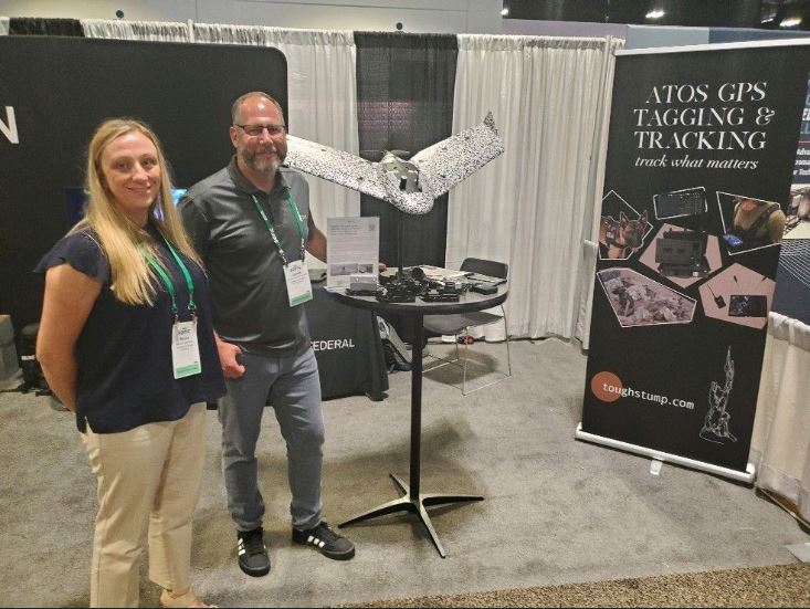 HexagonFederal's tweet photo. A big thanks everyone who “dropped in” to our booth last week during #SOFIC 2022. We enjoyed speaking with attendees about ARTEMIS, Luciad, Leica Geosystems Reality Capture, APNT solutions, and more! Thanks also to Tough Stump Technologies for joining us! https://t.co/X7RMC9j02U https://t.co/MwIBNUfzWS