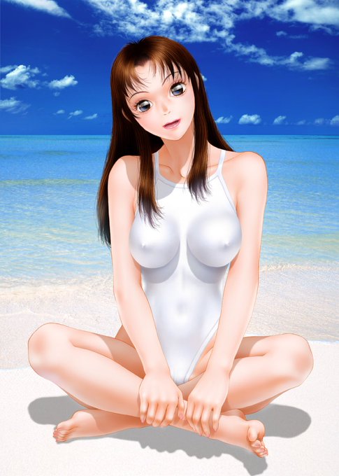 コレちょっと古い絵なので、めちゃくちゃ修正しまくりましたあぁぁぁぁ〜〜〜はあはあ😆

ラクガキとか遊びで描いた絵や仕事絵を元に修正加筆した悪あがき絵など…132

白い水着…素材は🤭 