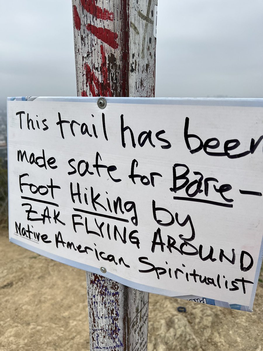 TransformExNFT's tweet photo. “Native American Spiritualist”. Would love to understand what this is exactly? In a public place like #runyoncanyon, and in the spirit of #reconciliation and #truth, can this create more harm rather than help? https://t.co/TDFiGh9dnF