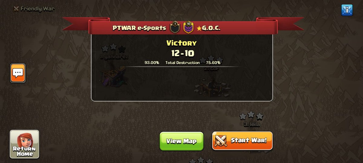 ⚔️ Game Day ⚔️

Demos uma one star mas a equipa aguentou bem 😎

🏆 <a href="/EonLeagueOff/">Eon League</a>
🆚🌟 GOC

⭐⭐⭐ <a href="/SujidadeP/">Sujidade PTWAR</a>
⭐⭐⭐ <a href="/TheKingProoo/">TheKingPro</a>
⭐⭐⭐ @KaZ_PTWAR

#GoPTWAR